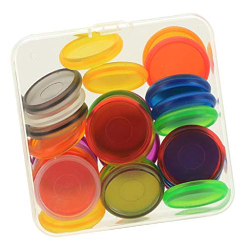 kesoto 30x Blatt Binder Ringe, Bunt Buch Verbinder Ringe aus Hochwertigem Kunststoff für Notizbuch Rezepte Album - 28mm kesoto 30x Blatt Binder Ringe, Bunt Buch Verbinder Ringe aus Hochwertigem Kunststoff für Notizbuch Rezepte Album - 28mm von KESOTO