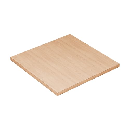 KESSLER PRO Spanplatte 28mm 60x58 cm - Tischplatte für Möbelbau DIY - für Küche, Garage oder Werkstatt mit Verstärkten ABS-Kanten, Buche von KESSLER PRO