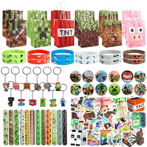 Miner Videospiel Party Mitgebsel, 110 Pcs Miner Kindergeburtstag Gastgeschenke, Give Away Gastgeschenk für Kindergeburtstag, Miner Gamer Gastgeschenke Mitgebsel Set, Pixel Party Mitgebsel Kinder Miner Videospiel Party Mitgebsel, 110 Pcs Miner Kindergeburtstag Gastgeschenke, Give Away Gastgeschenk für Kindergeburtstag, Miner Gamer Gastgeschenke Mitgebsel Set, Pixel Party Mitgebsel Kinder von KEVRDRT