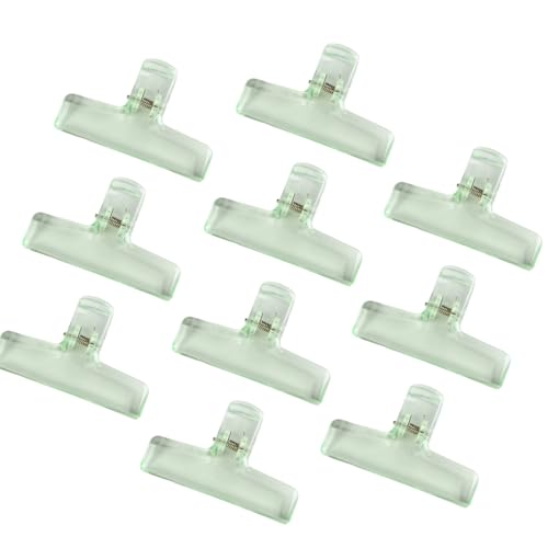 KEXIAO 10 transparente Acryl-Binder-Clips aus Acryl für Lebensmittelbeutel, Fotodatei, Quittung, Zeichenbrett, Küche, Büro KEXIAO 10 transparente Acryl-Binder-Clips aus Acryl für Lebensmittelbeutel, Fotodatei, Quittung, Zeichenbrett, Küche, Büro von KEXIAO