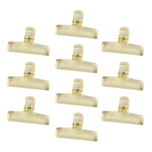 KEXIAO 10 transparente Acryl-Binder-Clips aus Acryl für Lebensmittelbeutel, Fotodatei, Quittung, Zeichenbrett, Küche, Büro KEXIAO 10 transparente Acryl-Binder-Clips aus Acryl für Lebensmittelbeutel, Fotodatei, Quittung, Zeichenbrett, Küche, Büro von KEXIAO