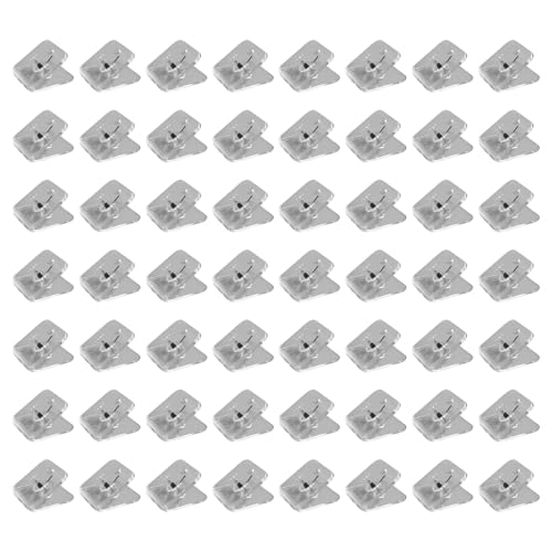 KEXIAO 100 Stück transparente Klemmen für Bastelarbeiten, Lebensmittelbeutel, Foto, Zeichenbrett, quadratische farbige Büroklammern für Küche, Büro KEXIAO 100 Stück transparente Klemmen für Bastelarbeiten, Lebensmittelbeutel, Foto, Zeichenbrett, quadratische farbige Büroklammern für Küche, Büro von KEXIAO