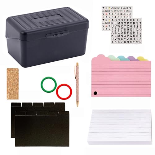 KEXIAO 350 Blatt Taschennotizblöcke, Notizpapier und farbige Notizkarten, Set mit Aufklebern, Ordner, Trennblättern, Ringen, Stiftaufbewahrungsetui KEXIAO 350 Blatt Taschennotizblöcke, Notizpapier und farbige Notizkarten, Set mit Aufklebern, Ordner, Trennblättern, Ringen, Stiftaufbewahrungsetui von KEXIAO