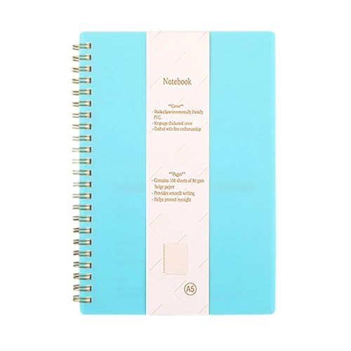 KEXIAO Doppeldrahtbindung, Hardcover, Notizbuch, 160 Seiten, breit, liniert, zum Schreiben, College, liniert, Tagebuch, Notizblöcke, für Büro, Schule KEXIAO Doppeldrahtbindung, Hardcover, Notizbuch, 160 Seiten, breit, liniert, zum Schreiben, College, liniert, Tagebuch, Notizblöcke, für Büro, Schule von KEXIAO