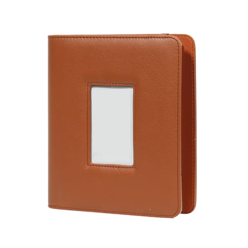 KEXIAO Einzigartiges Fotoalbum, 7,6 cm, hohl, Fotokartenhalter, PU-Leder, Kameraalbum mit 288 Fotokapazität, Festival KEXIAO Einzigartiges Fotoalbum, 7,6 cm, hohl, Fotokartenhalter, PU-Leder, Kameraalbum mit 288 Fotokapazität, Festival von KEXIAO