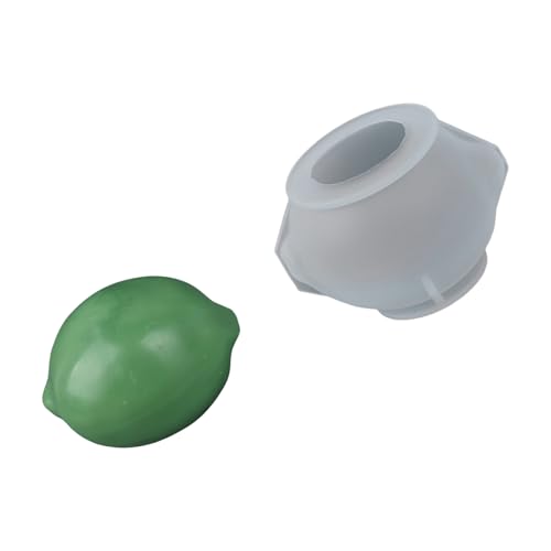 KEXIAO Fruchtförmige Silikon-Seifenformen, Fruchtkerzenformen für Seife, Kerzen, Süßigkeiten, Schokolade, Kuchenformen, Fondantformen von KEXIAO