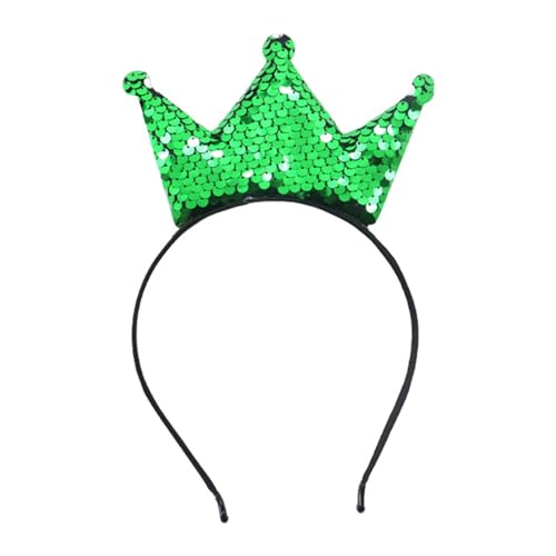 KEXIAO Glitzernde Pailletten-Kronen-Haarband für Mädchen, Geburtstagsparty, glitzernde Kopfbedeckung, Kleinkind, Geburtstagsparty, Haar-Accessoire KEXIAO Glitzernde Pailletten-Kronen-Haarband für Mädchen, Geburtstagsparty, glitzernde Kopfbedeckung, Kleinkind, Geburtstagsparty, Haar-Accessoire von KEXIAO