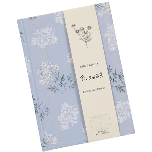 KEXIAO Notizbuch mit Blumenmotiv, 5 Notizblöcke, Hardcover, Tagebuch, Schreibwaren, Notizbücher, Reise-Notizbuch zum Schreiben KEXIAO Notizbuch mit Blumenmotiv, 5 Notizblöcke, Hardcover, Tagebuch, Schreibwaren, Notizbücher, Reise-Notizbuch zum Schreiben von KEXIAO