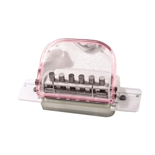 KEXIAO Papierstanzer mit 6 Löchern, 6 Löcher, tragbar, transparent, manuell, Büro- und Schulbedarf für Schüler KEXIAO Papierstanzer mit 6 Löchern, 6 Löcher, tragbar, transparent, manuell, Büro- und Schulbedarf für Schüler von KEXIAO