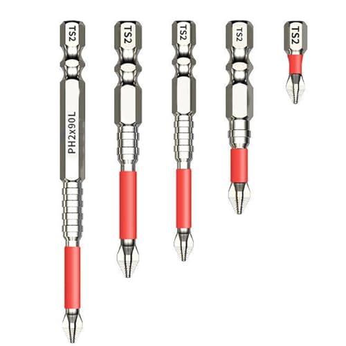 KEXIAO Starke magnetische Bits mit hoher Härte, 25/50/65/70/90/150 mm, Kreuzung, elektrischer Handbohrer, Schraubendreher-Bit-Set, Schlag-Bit KEXIAO Starke magnetische Bits mit hoher Härte, 25/50/65/70/90/150 mm, Kreuzung, elektrischer Handbohrer, Schraubendreher-Bit-Set, Schlag-Bit von KEXIAO