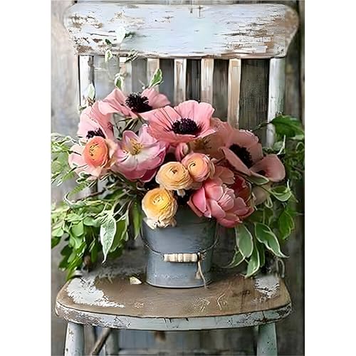 KEYIFA Rosa Rosenblüten Diamond Painting Set, 5D DIY Vollbohrer Basteln Bilder Diamond Painting mit ZubehöR, Crystal Art Foto Diamond Painting FüR Erwachsene, Home Wand Dekor 30x40CM KEYIFA Rosa Rosenblüten Diamond Painting Set, 5D DIY Vollbohrer Basteln Bilder Diamond Painting mit ZubehöR, Crystal Art Foto Diamond Painting FüR Erwachsene, Home Wand Dekor 30x40CM von KEYIFA