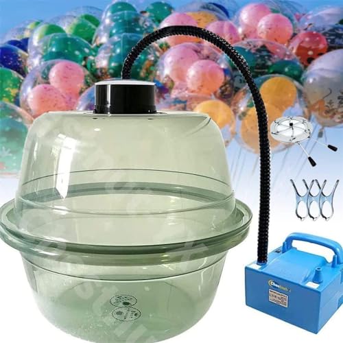 BallonfüLlmaschine Ballon-Füllmaschine Ballon-Geschenkverpackungsmaschine mit Ballonpumpe und Bördelzange, Ballon-Expander-Ballonfüllwerkzeug (Color : Green) von KEuLen