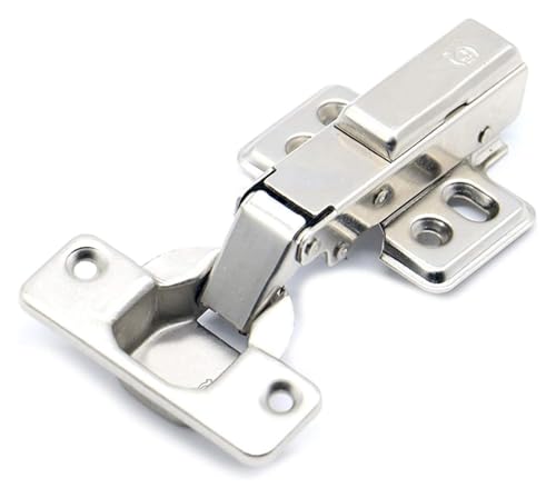 KEuLen Scharniere für Schranktüren, Aufschraubscharnier, Eisenkern Puffer Schrank Schrank Tür Scharniere Soft Close Möbel Hardware(Insert EMBED) von KEuLen