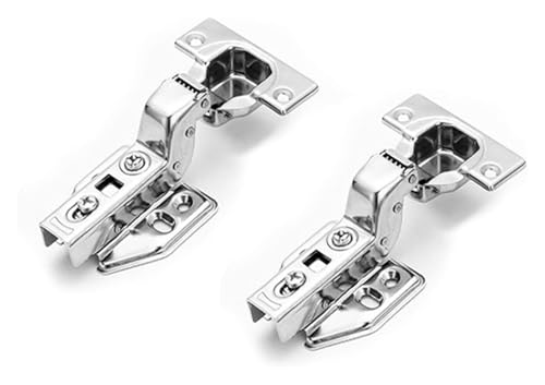 KEuLen Scharniere für Schranktüren, Schrankscharnier, Hydraulische Puffer Schrank Schrank Tür Scharnier Soft Closing Möbel Hardware(Insert EMBED) von KEuLen