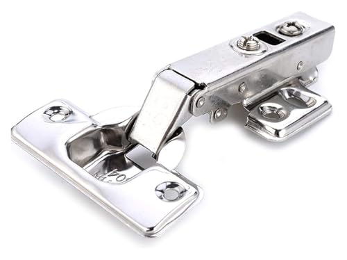 Scharniere für Schranktüren, Aufschraubscharnier, Edelstahl Tür Hydraulische Scharnier Kissen Weich Geschlossen Schrank Möbel Hardware von KEuLen