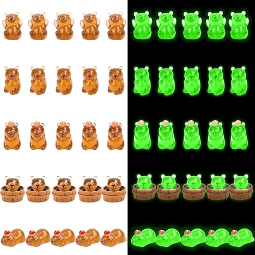 KFDDRN 25 Stück Leuchtende Capybara, Mini Figuren Capybara Glow in The Dark Mini Tiere Leuchten Für Topfdekoration Garten Landschaft Deko Wurfmaterial Karneval Spielzeug Mitgebsel Kindergeburtstag KFDDRN 25 Stück Leuchtende Capybara, Mini Figuren Capybara Glow in The Dark Mini Tiere Leuchten Für Topfdekoration Garten Landschaft Deko Wurfmaterial Karneval Spielzeug Mitgebsel Kindergeburtstag von KFDDRN