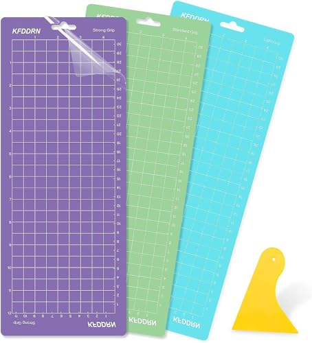 Schneidematte für Cricut Joy, 3 Stück 4.5x12 Zoll StandardGrip LightGrip Ersatz Schneidematte Vielfalt Kleben Quilten Schneidematten für Cricut Freude Zubehör Schneidematte für Cricut Joy, 3 Stück 4.5x12 Zoll StandardGrip LightGrip Ersatz Schneidematte Vielfalt Kleben Quilten Schneidematten für Cricut Freude Zubehör von KFDDRN