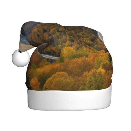 KFRXXZQB Blue Ridge Parkway Mountains – Druck Erwachsene Plüsch Weihnachtsmützen – Festliche Nikolausmützen für Erwachsene – Leicht & Bequem Weihnachtstreffen, Partys, Urlaub Feiern KFRXXZQB Blue Ridge Parkway Mountains – Druck Erwachsene Plüsch Weihnachtsmützen – Festliche Nikolausmützen für Erwachsene – Leicht & Bequem Weihnachtstreffen, Partys, Urlaub Feiern von KFRXXZQB