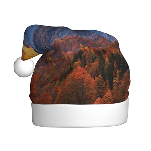 KFRXXZQB Blue Ridge Parkway Mountains – Druck Erwachsene Plüsch Weihnachtsmützen – Festliche Nikolausmützen für Erwachsene – Leicht & Bequem Weihnachtstreffen, Partys, Urlaub Feiern KFRXXZQB Blue Ridge Parkway Mountains – Druck Erwachsene Plüsch Weihnachtsmützen – Festliche Nikolausmützen für Erwachsene – Leicht & Bequem Weihnachtstreffen, Partys, Urlaub Feiern von KFRXXZQB