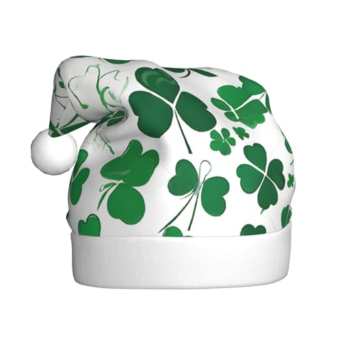 KFRXXZQB Happy St. Patrick's Day – Bedruckte Weihnachtsmütze für Erwachsene – Weihnachtsmannmützen für Erwachsene – leicht und bequem für Weihnachten, Partys, Feiertage. KFRXXZQB Happy St. Patrick's Day – Bedruckte Weihnachtsmütze für Erwachsene – Weihnachtsmannmützen für Erwachsene – leicht und bequem für Weihnachten, Partys, Feiertage. von KFRXXZQB