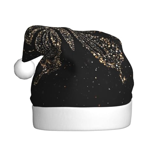 KFRXXZQB Schmetterling-Druck für Erwachsene, Plüsch-Weihnachtsmützen – festliche Weihnachtsmannmützen für Erwachsene – leicht und bequem für Weihnachtsfeiern, Partys, Feiertage. KFRXXZQB Schmetterling-Druck für Erwachsene, Plüsch-Weihnachtsmützen – festliche Weihnachtsmannmützen für Erwachsene – leicht und bequem für Weihnachtsfeiern, Partys, Feiertage. von KFRXXZQB
