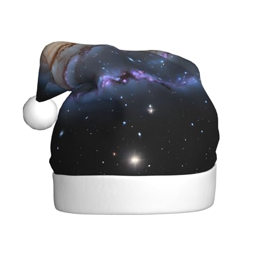 KFRXXZQB Starry Universe Weltraum - Druck Erwachsene Plüsch Weihnachtsmützen - Festliche Weihnachtsmannmützen für Erwachsene - Leicht & Bequem Weihnachten Versammlungen, Partys Urlaub Feiern KFRXXZQB Starry Universe Weltraum - Druck Erwachsene Plüsch Weihnachtsmützen - Festliche Weihnachtsmannmützen für Erwachsene - Leicht & Bequem Weihnachten Versammlungen, Partys Urlaub Feiern von KFRXXZQB