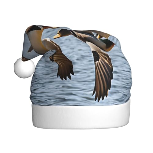 KFRXXZQB Stockente Enten – Druck Erwachsene Plüsch Weihnachtsmützen – Festliche Nikolausmützen für Erwachsene – Leicht & Bequem Weihnachtstreffen, Partys, Urlaub Feiern KFRXXZQB Stockente Enten – Druck Erwachsene Plüsch Weihnachtsmützen – Festliche Nikolausmützen für Erwachsene – Leicht & Bequem Weihnachtstreffen, Partys, Urlaub Feiern von KFRXXZQB
