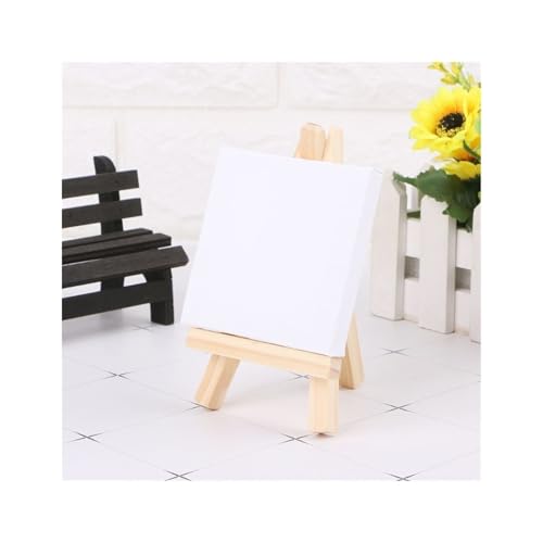 Staffelei Klein Holz 10 Sets Mini Leinwand und Naturholz Staffelei Set for Kunst Malerei Zeichnung Handwerk Hochzeit Versorgung Staffelei Klein Holz 10 Sets Mini Leinwand und Naturholz Staffelei Set for Kunst Malerei Zeichnung Handwerk Hochzeit Versorgung von KFXYSM