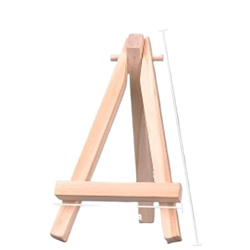 Staffelei Klein Holz 2 stücke Kleine Schreibtisch Staffeleien Leinwand Malerei Halter Mini Holz Stativ Tabletop Display Stand for Foto Tafel Zeichen(9x16cm) von KFXYSM