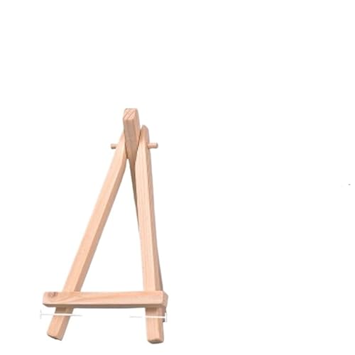 Staffelei Klein Holz 30 Stücke Holz Mini Staffelei Rahmen Dreieck Hochzeit Tisch Karte Stand Display Halter Kinder Malerei Handwerk Künstlerbedarf(9 30pcs) von KFXYSM