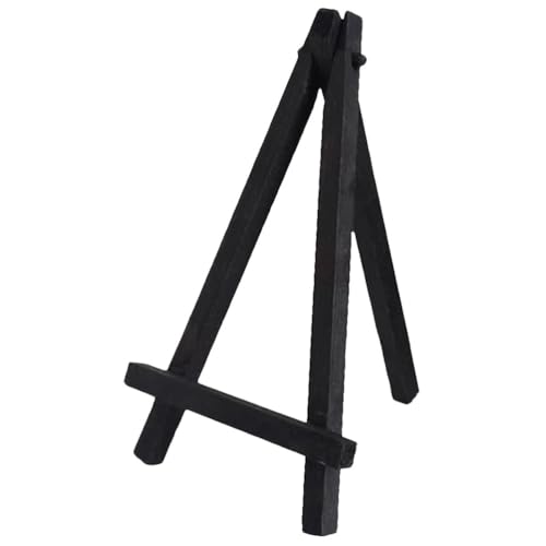 Staffelei Klein Holz 5 STÜCKE 24x18 Schwarz Mini Staffelei Kinder Kunst Liefert Holz Stativ for Leinwand Ständer Display Halter Handy stehen Tisch Top Staffelei Klein Holz 5 STÜCKE 24x18 Schwarz Mini Staffelei Kinder Kunst Liefert Holz Stativ for Leinwand Ständer Display Halter Handy stehen Tisch Top von KFXYSM