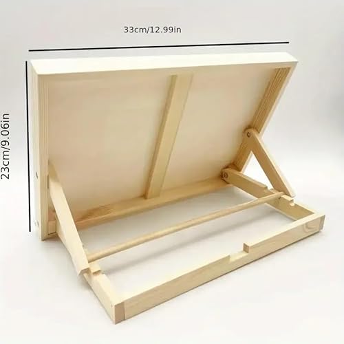 Staffelei Klein Holz Faltbarer Kunstständer aus Holz mit geneigter Schreibtafel, tragbare Staffelei for die Tischmalerei, Zeichenbedarf for Büro und Schule Staffelei Klein Holz Faltbarer Kunstständer aus Holz mit geneigter Schreibtafel, tragbare Staffelei for die Tischmalerei, Zeichenbedarf for Büro und Schule von KFXYSM
