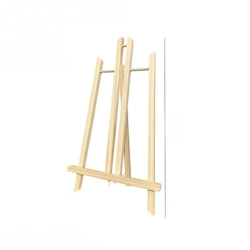 Staffelei Klein Holz Tischstaffelei aus Buchenholz for Künstlerstaffelei, Malerhandwerk, Holzständer for Partydekoration, Künstlerbedarf, 40 cm/50 cm(50CM) von KFXYSM