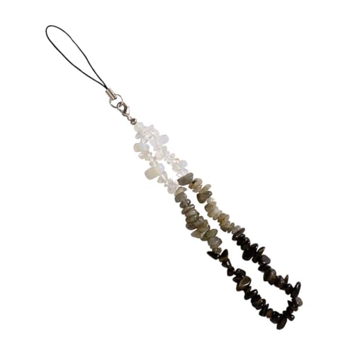 KGDUYC 1pcs Handy anhänger Kette - Bunte Natürlicher Kristallstein Kies Handykette,Handy Charm Handgelenk Handy Lanyard Perlen Kette Telefonkette Handyschmuck Schlüssel Taschen Handy Anhänger KGDUYC 1pcs Handy anhänger Kette - Bunte Natürlicher Kristallstein Kies Handykette,Handy Charm Handgelenk Handy Lanyard Perlen Kette Telefonkette Handyschmuck Schlüssel Taschen Handy Anhänger von KGDUYC