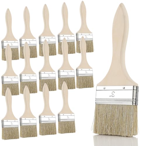 14 Stück 75mm Pinsel Malerpinsel Set Flachpinsel Lasurpinsel Breit Lack Pinsel Holzpinsel Farbpinsel für Farben, Lack, Malerbedarf, Streichen, Beizen, Klebstoffe, Holzöl, DIY 14 Stück 75mm Pinsel Malerpinsel Set Flachpinsel Lasurpinsel Breit Lack Pinsel Holzpinsel Farbpinsel für Farben, Lack, Malerbedarf, Streichen, Beizen, Klebstoffe, Holzöl, DIY von KGGZKG