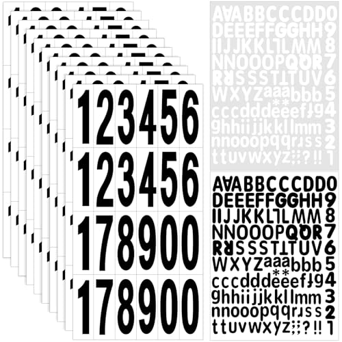 240 Stück Zahlen Aufkleber Sticker 75 mm Klebezahlen Wetterfest Schwarze Selbstklebende Hausnummer Aufkleber Zahlenaufkleber Nummernaufkleber Number Stickers mit 2 Blatt Buchstaben Aufkleber 2 Farben 240 Stück Zahlen Aufkleber Sticker 75 mm Klebezahlen Wetterfest Schwarze Selbstklebende Hausnummer Aufkleber Zahlenaufkleber Nummernaufkleber Number Stickers mit 2 Blatt Buchstaben Aufkleber 2 Farben von KGGZKG