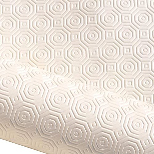 KGS Variations Tischdecke Bulgomber, Weiß, unter Tischdecke, Meterware (140 x 350 cm) von KGS