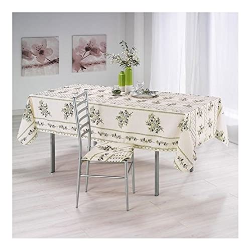 KGS Tischdecke Provence, Olive, Grün, 240 x 150 cm, schmutzabweisend KGS Tischdecke Provence, Olive, Grün, 240 x 150 cm, schmutzabweisend von KGS
