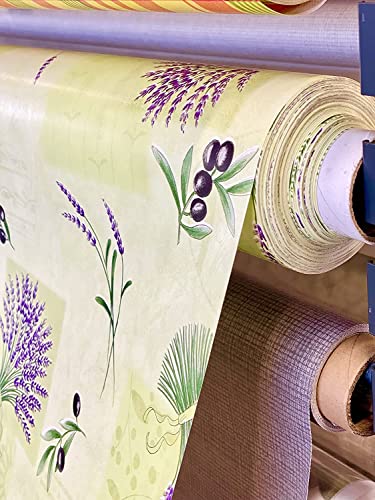 Wachstuch Provence Grün – 140 x 200 cm Wachstuch Provence Grün – 140 x 200 cm von KGS