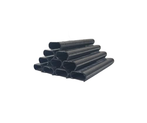 KSF Schweineringe mit schwarzer Beschichtung, 11/16 Zoll Ringe mit 2500 Stück/Box. Perfekt für Möbel, Marine und Autopolster, Netze, Verpackung, Bungee-Seil, Schweinedrahtzaun, Absacken und Tierkäfige KSF Schweineringe mit schwarzer Beschichtung, 11/16 Zoll Ringe mit 2500 Stück/Box. Perfekt für Möbel, Marine und Autopolster, Netze, Verpackung, Bungee-Seil, Schweinedrahtzaun, Absacken und Tierkäfige von KHF