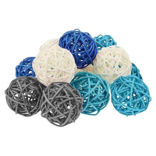 KHIRY 36 Stück Deko Rattankugeln, Rattankugeln Deko, Dekokugeln Rattan, Ratankugel Deko geeignet für Tischdeko Accessoires, Hochzeit, Partydeko, Geburtstagsfeier KHIRY 36 Stück Deko Rattankugeln, Rattankugeln Deko, Dekokugeln Rattan, Ratankugel Deko geeignet für Tischdeko Accessoires, Hochzeit, Partydeko, Geburtstagsfeier von KHIRY