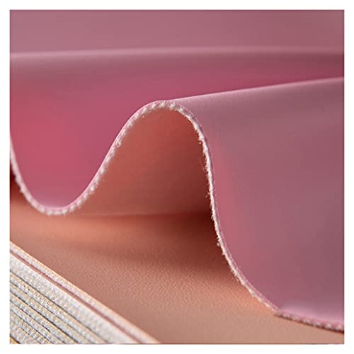 Kunstleder Polsterstoff Meterware FüR Möbel Sofa Stuhl Autos Polsterarbeiten Dekorationen DIY Basteln Nähen 137 cm Breit(Pink,1.37X1m) von KHPGQIAS