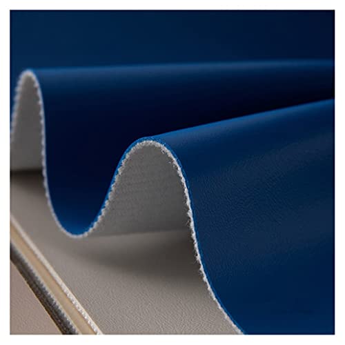 Kunstleder Polsterstoff Meterware FüR Möbel Sofa Stuhl Autos Polsterarbeiten Dekorationen DIY Basteln Nähen 137 cm Breit(Royal blue,1.37X2m) von KHPGQIAS