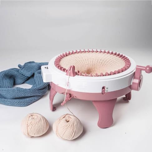 KHZKHC Trickmaschinen, 48-Nadel-Strickmaschine Mit Reihenzähler, Doppelmodus, Rundstrickmaschine Für Erwachsene Und Anfänger, Effizientes Stricken Von Schals, Mützen Und Socken KHZKHC Trickmaschinen, 48-Nadel-Strickmaschine Mit Reihenzähler, Doppelmodus, Rundstrickmaschine Für Erwachsene Und Anfänger, Effizientes Stricken Von Schals, Mützen Und Socken von KHZKHC