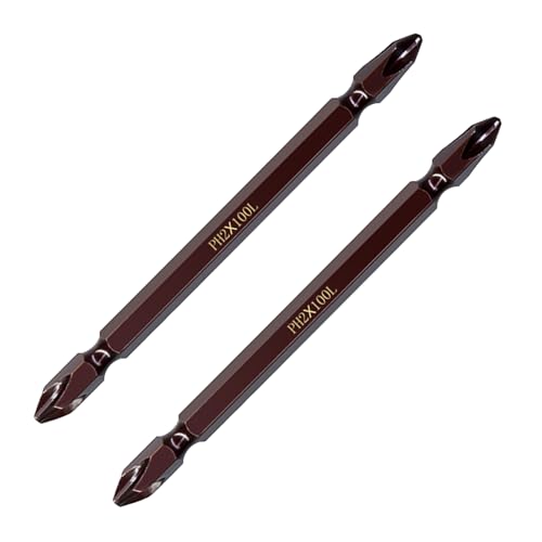 Doppelkopfschraubendreher Bit Set 1/4 "Hexes Shanks Stahlbohrer Bit 65 Mm-300 Mm Doppelkopfschraubendreher Bit Set 1/4 "Hexes Shanks Stahlbohrer Bit 65 Mm-300 Mm von KHZen