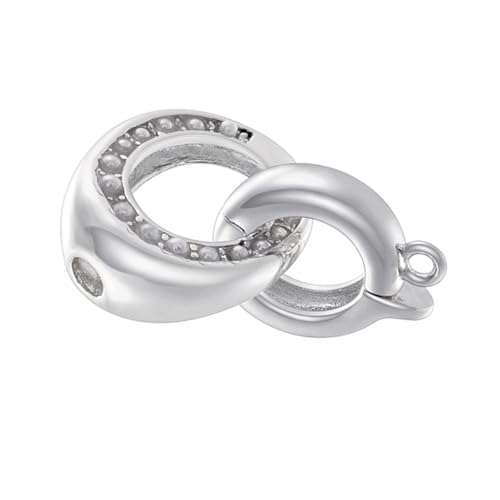 Eleganter Kubikzirkonia Verschluss Tragbar Für Perlen Verstärken Push Stecker Schmuckzubehör Für Armbänder Halskämpfer von KHZen