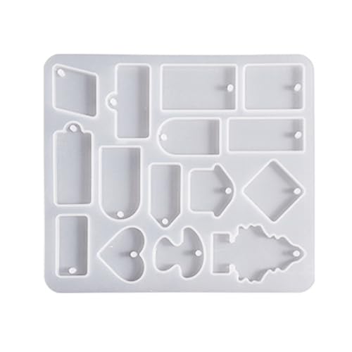 Epoxidguss Silikonform Zum Handwerk Tonschmuckohrring Haken Sprungringe Und Augenstifte Handgemachtes Handwerksharzform Geometrischer Anhänger von KHZen
