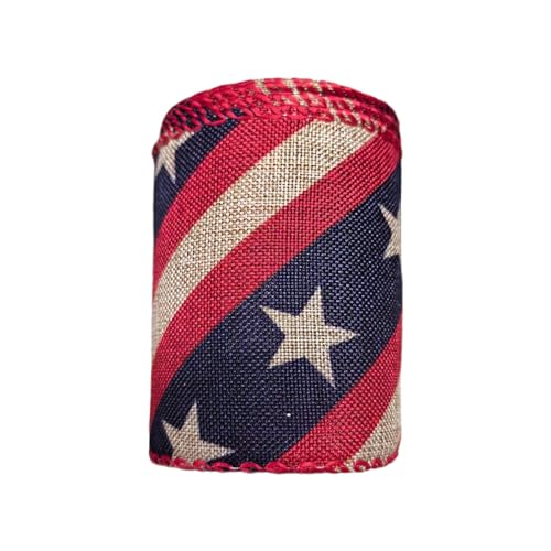 Independence Day Party Liefert Band Ribbon Outdoor Ornament Dekoration Breite Ribbon Für Verschiedene Handwerksprojekte von KHZen