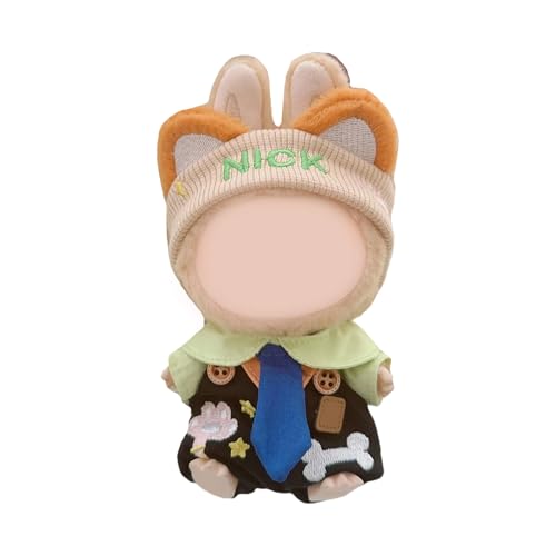 Kinder Tun So Als Spielpuppenkostüm 17cm Figur Plüsch Puppen Kleidung Set Easy Change Puppenausstellung Accessoires Interaktive Rollenspielpuppenkleidung Kinder Tun So Als Spielpuppenkostüm 17cm Figur Plüsch Puppen Kleidung Set Easy Change Puppenausstellung Accessoires Interaktive Rollenspielpuppenkleidung von KHZen
