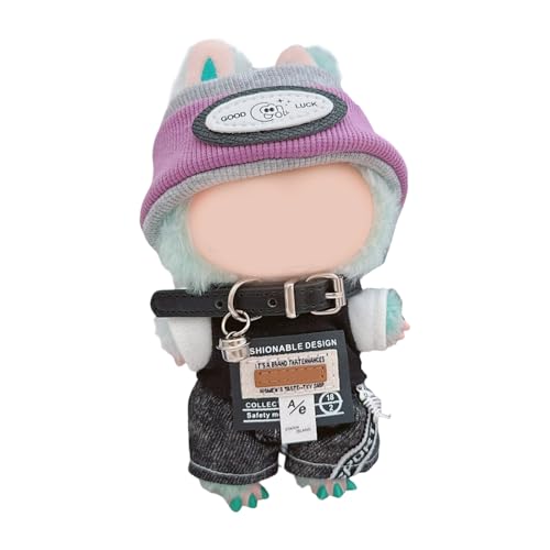 Kinder Tun So Als Spielpuppenkostüm 17cm Figur Plüsch Puppen Kleidung Set Easy Change Puppenausstellung Accessoires Interaktive Rollenspielpuppenkleidung von KHZen